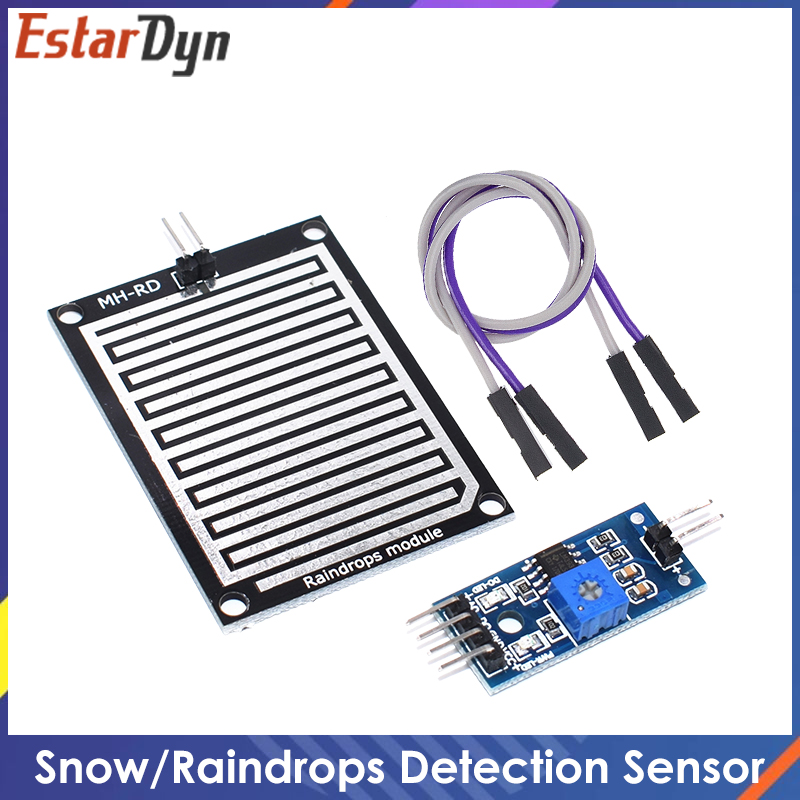 Muscle Sensor Emg - Snow Raindrops Detection Sensor Module Rain