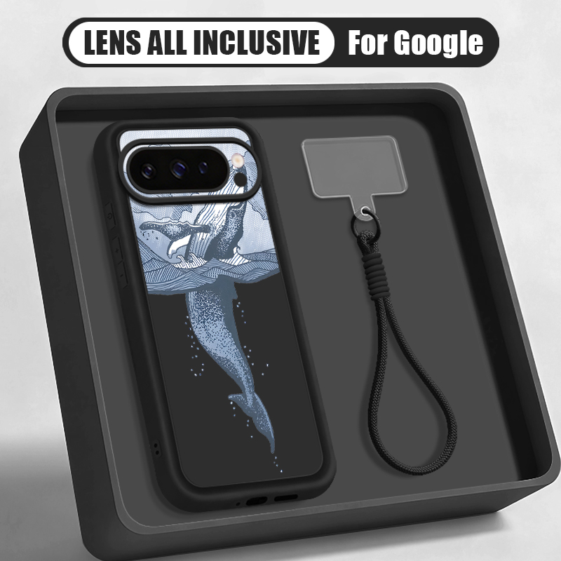 Humpback Whale Print Wrist Str - đánh giá và giá Google Pixel 8A