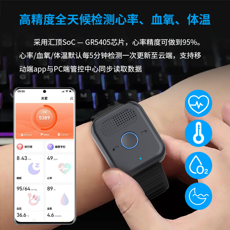 Elderly 5G card positioning wa - đánh giá và giá Fall Detection Watch