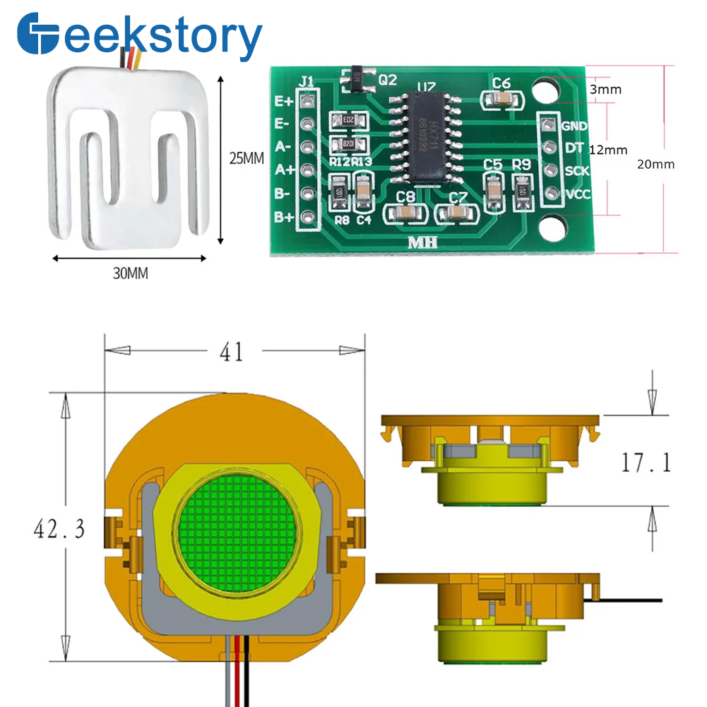 50kg Load Cell 50kg Weighing S - đánh giá và giá Muscle Sensor Emg