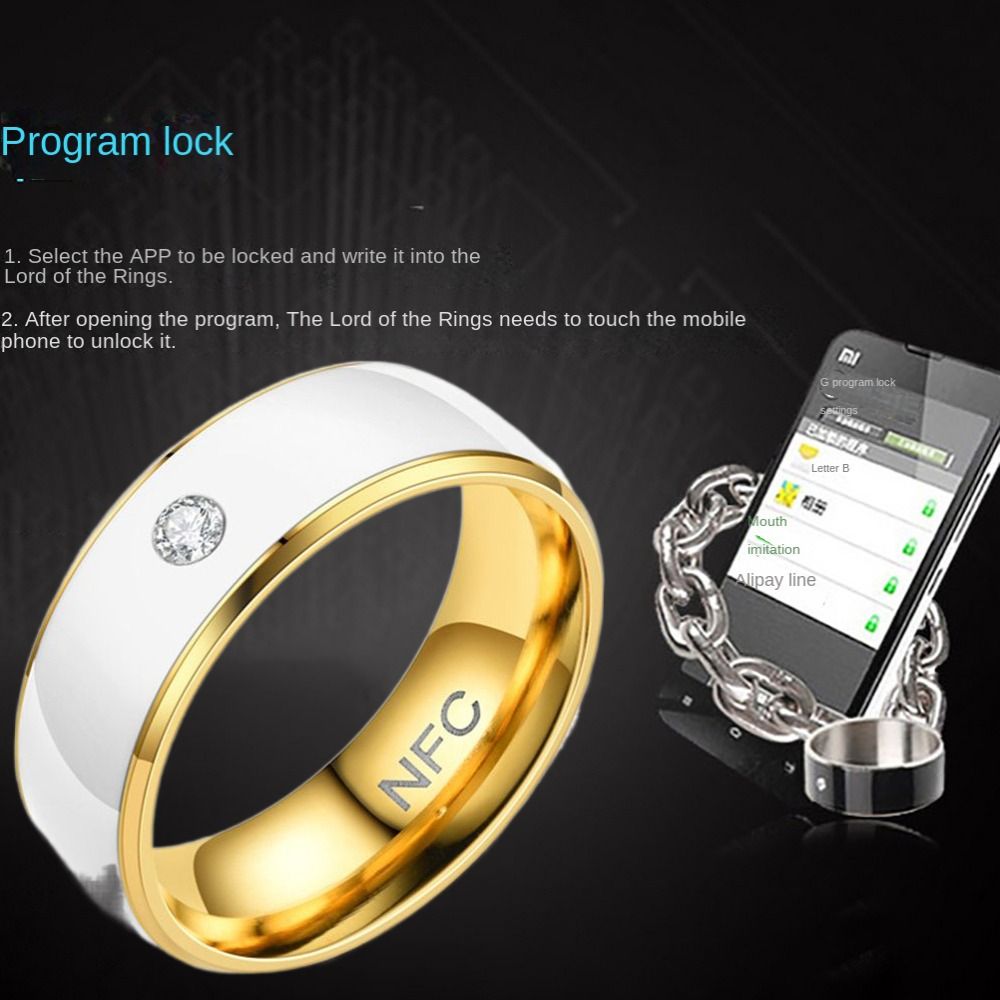 NFC Smart Ring Stainless Steel - đánh giá và giá Smart Ring Nfc Pay